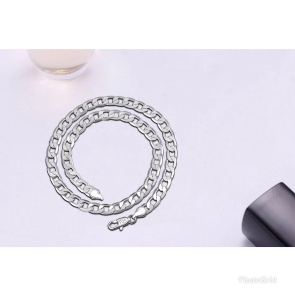 Sideways Chain Necklaces Quality Fashion Jewelry - Picture 3 of 6